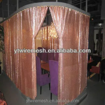 

Metallic sequin cloth curtain/Shimmer metal sequin fabric