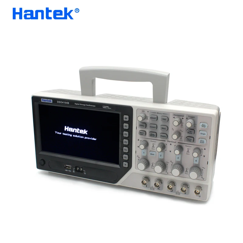 Hantek официальный DSO4104B цифровой осциллограф USB 100 МГц 4 канала PC lcd Osciloscopio портативный диагностический инструмент