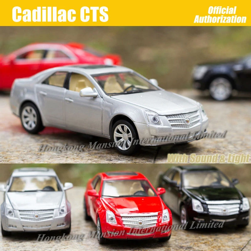 cadillac cts plastic model car