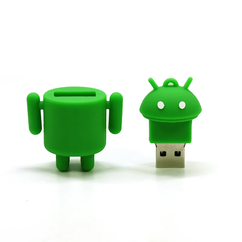 PenDrive Usb Flash Drive 4GB 8G 16G 32GB 64GB Usb2.0 Mini Cartoon Cute Robot Memory Stick Memoria Disk Pen Lovely Gift|USB