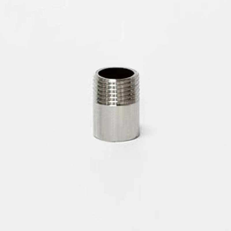 

3/8" BSP Single Male Thread 201 Stainless Steel Nipple Threaded Pipe Fitting Connector For Water Oil Air