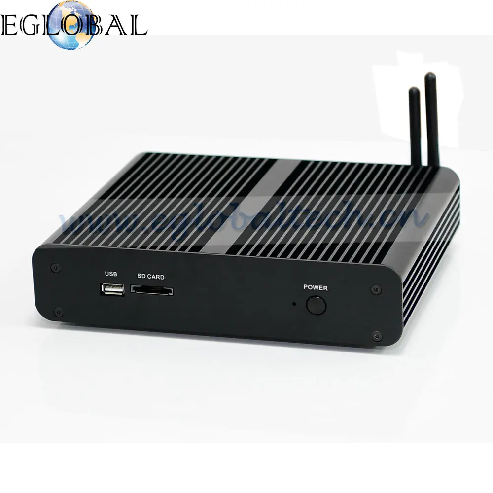 2017 Eglobal Kaby lake безвентиляторный мини ПК Windows10 Barebone Core i7 7500U Intel HD Graphics 620 7 го