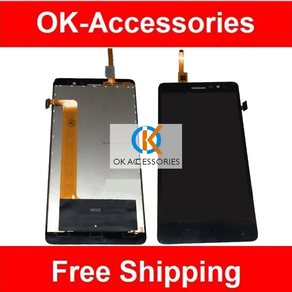 

Black Color 1PC /Lot For Lenovo S860 LCD Display+Touch Screen Digitizer Assembly