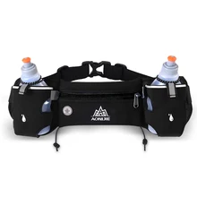 AONIJIE Men Women Running Waist Pack Outdoor Sports Hiking Racing Gym Fitness Lightweight Hydration Belt Water Bottle Hip Bag