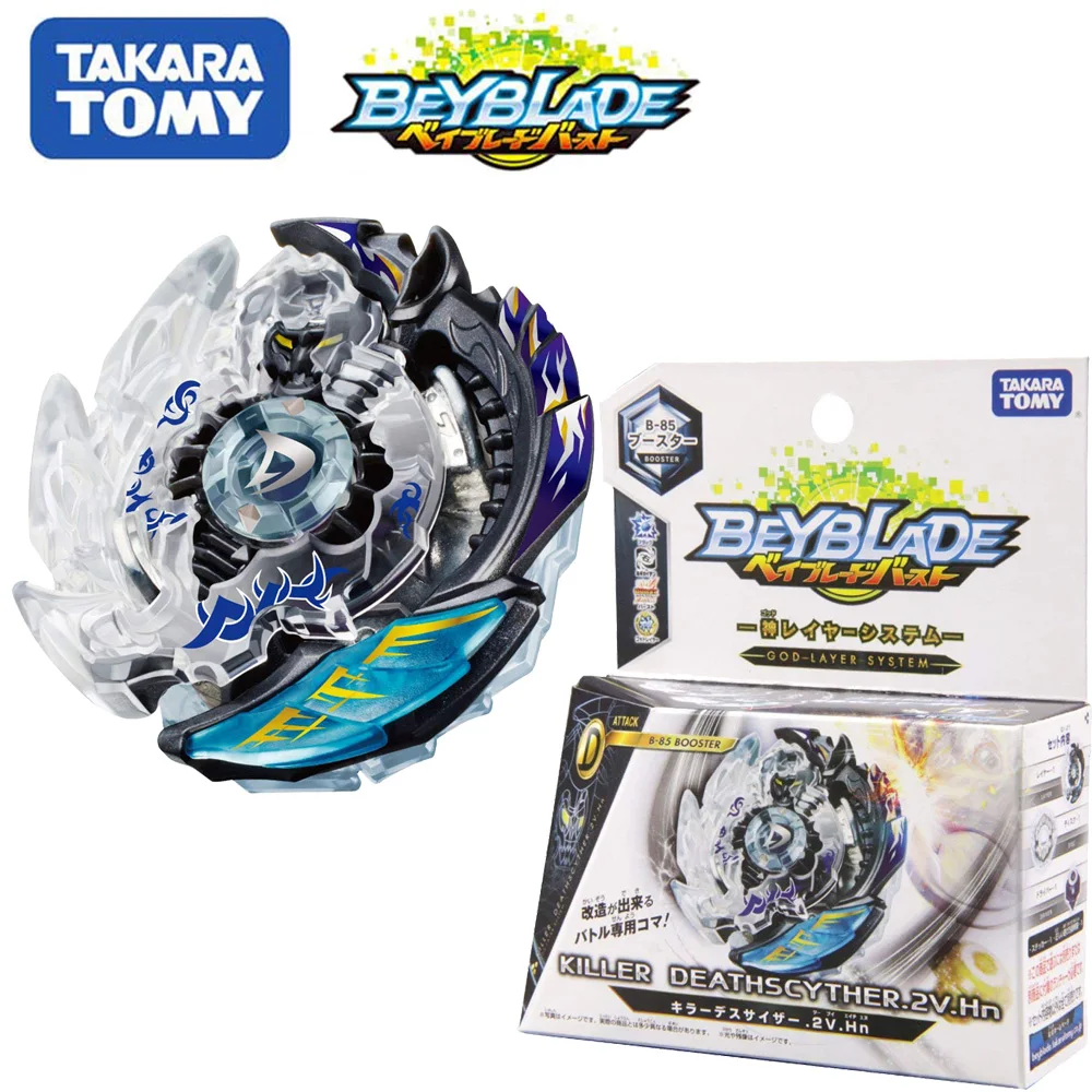 

Original TOMY Beyblade Burst B-85 GOD Layer System KILLER DEATHSCYTHER.2V.Hn bey blade bayblade Top Spinner Toys for Children