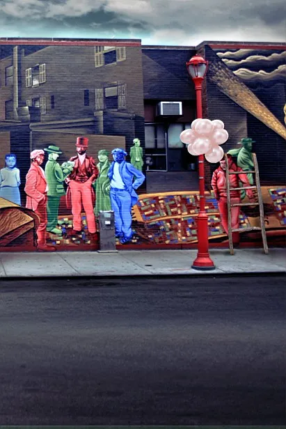 

New arrival Background fundo Figure spraying walls balloon 300CM*200CM(about 10ft*6.5ft) width backgrounds LK 2633