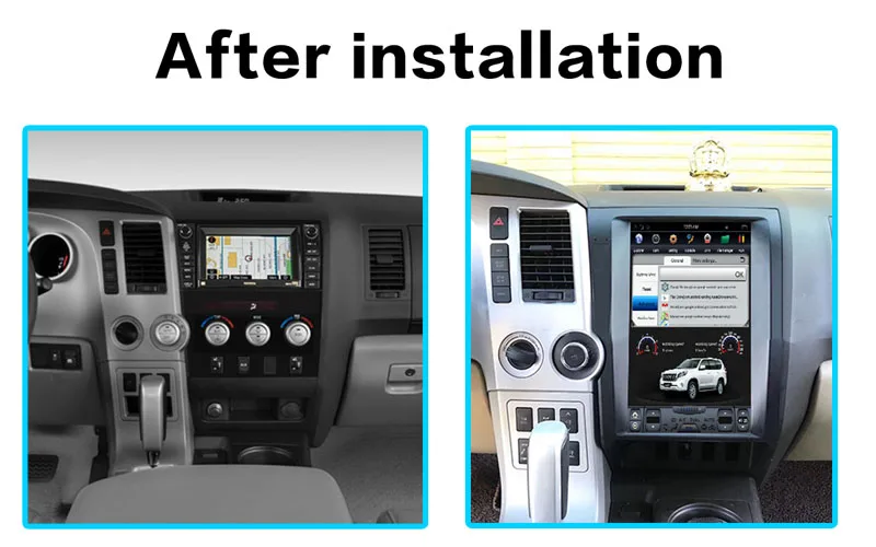 Aotsr 13 6 дюймов Android 0 Автомобильный dvd плеер без gps навигатора для Toyota Tundra 2007 2011