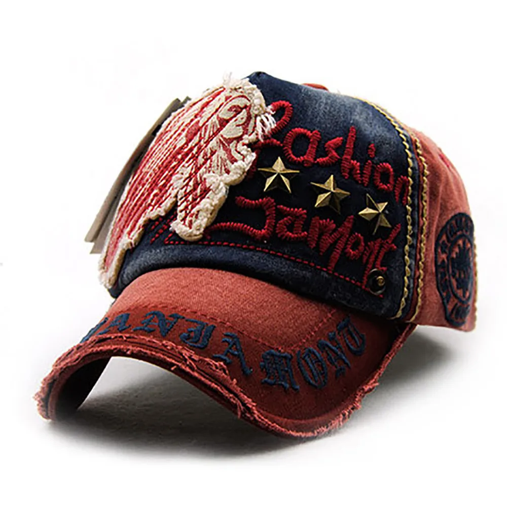 Бейсбольный тропический шлем от солнца женские вышитые цветочные печатные джинсовые шляпы Промытые модные уличные хип хоп кепки Gorras Para Hombre# YY