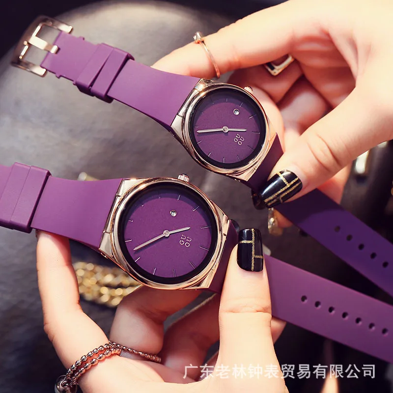 #Best Fashion Brand 50m Waterproof Men Woman Couple Sports Watches Quartz Ultra Thin Clock Genuine Leather Strap Casual Male Relogio