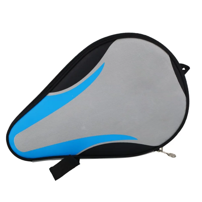 

Good! Table Tennis Racket Case Oxford Cloth Waterproof Dust-proof Zipper Steel Ring Ping Pong Bat Storage Bag im
