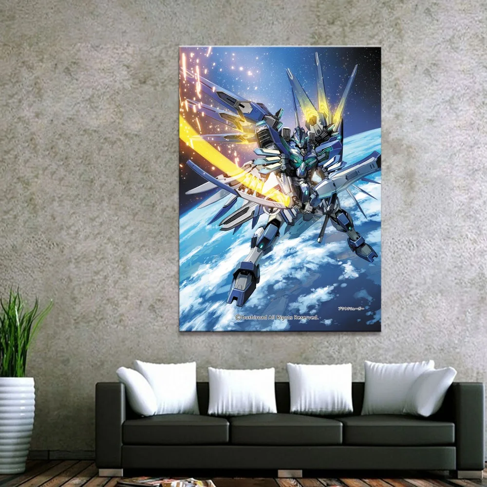 Настенная картина Gundam для домашнего декора модульная Картина на холсте 1 шт.