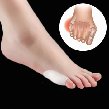 

1 Pair Silicone Gel Orthopedic Metatarsal Rings Hammer Toe Separator Correction Straightener Pain Relief Feet Care Tool