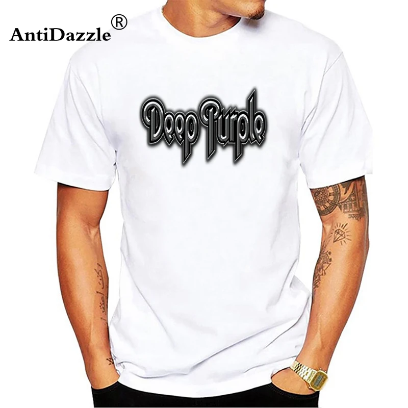 Tee Shirts DP Deep Purple Music Rock Band Logo T Shirt Youth Round