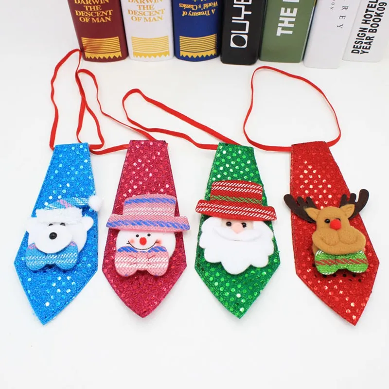 1Pc-Christmas-Ties-Fashion-Snowman-Penguin-Candy-Holiday-Necktie-For-Kids-Costume-For-Home-Xmas-Decoration-Ornaments-MR0079 (11)