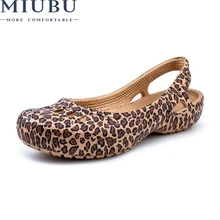 Brand Colsed Toe Soft Women Sandals Shoes Flat Summer Water Shoes Outdoor Female Walking Shoes Women Casual Shoes Beach Slippers crocodile summer women height beach sneakers outdoor soft walking shoes women leisure sandals femme light cushion sport shoes