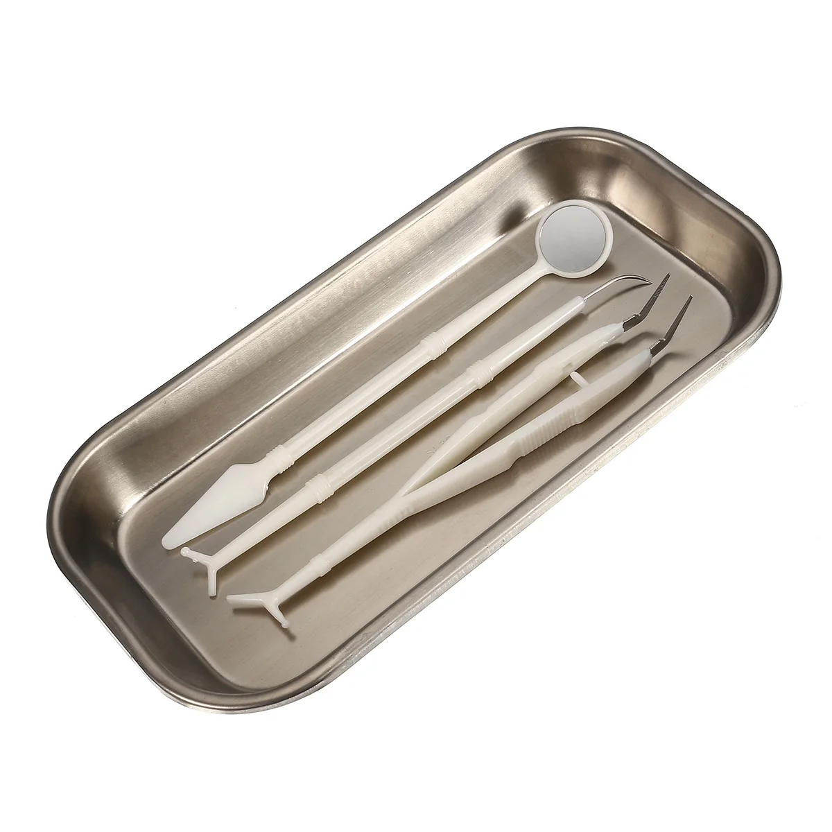 

Square Surgical Medical Dental Disinfection Tray Stainless Steel Plate Instruments For Teeth Whitening Tattoo Sterilization Tool