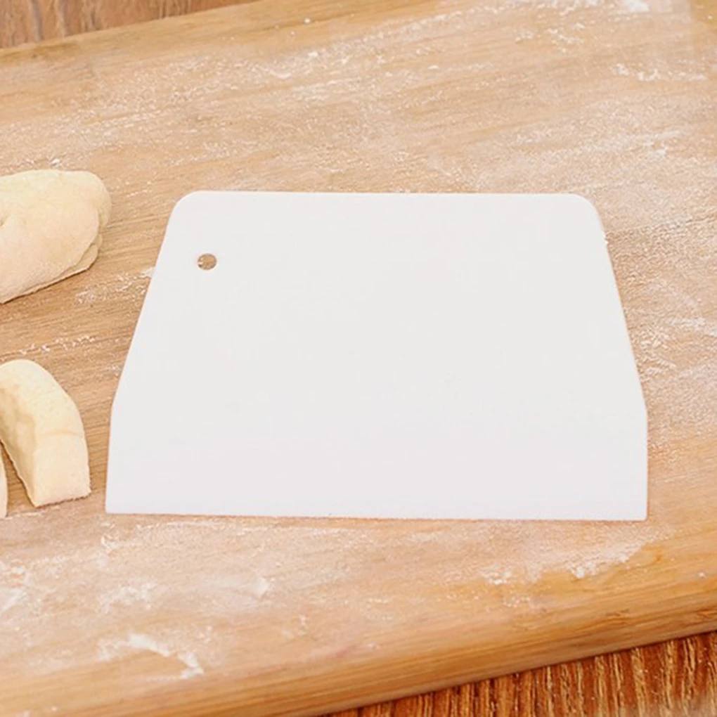 

Ladder Shaped Dough Oil Scrapers Blades PP White Cutters Cutting Baking Tools Kitchen Gadgets