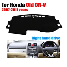 Приборной панели автомобиля чехлы для Honda старый CR-V 2007-2011 лет правым тире коврик охватывает Авто приборной панели протектор аксессуары