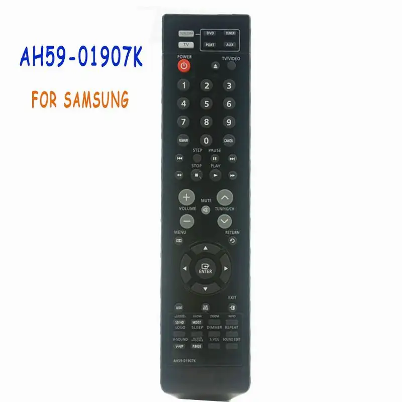 New Replacement AH59 01907K For SAMSUNG TV DVD RECEIVER VIDEO Remote