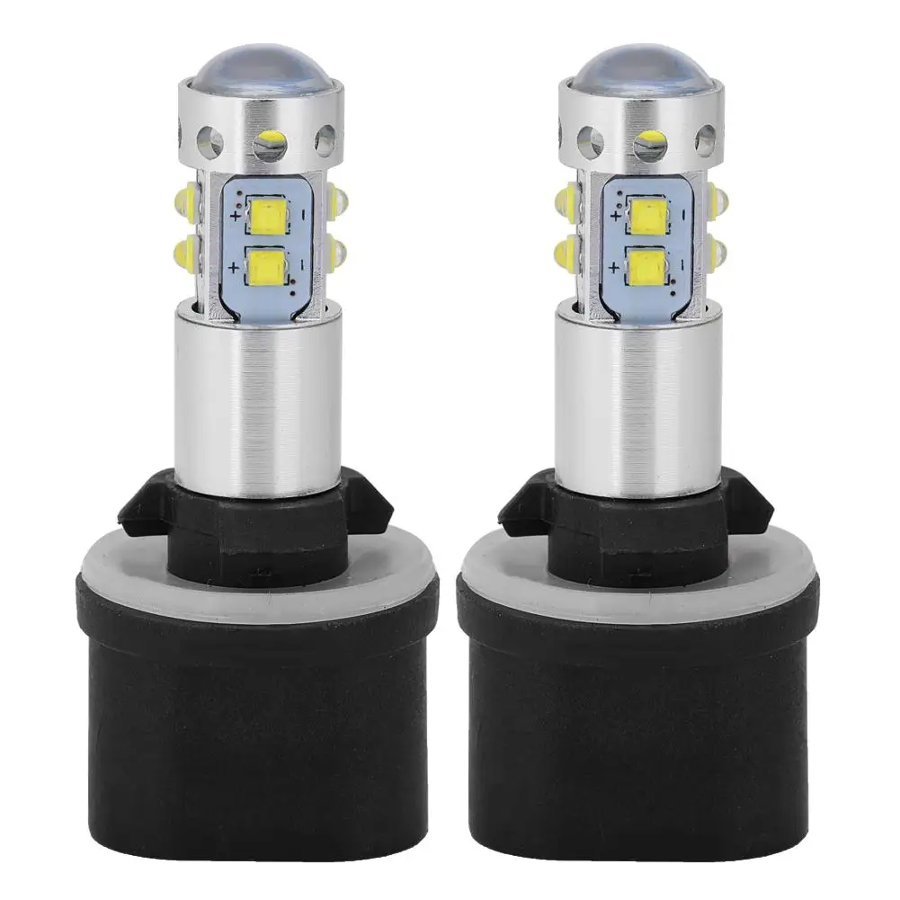 2pcs 880 899 6000K White 50W LED Headlight Bulbs Fog Light Daytime Running For Ford E-350 Super Duty 2006-2007 | Автомобили и