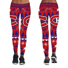 MONTREAL CANADIEN, 3D принт, женские леггинсы, высокая талия, леггинсы с принтом Стилерс, женские штаны, тонкие, для фитнеса, леггинсы