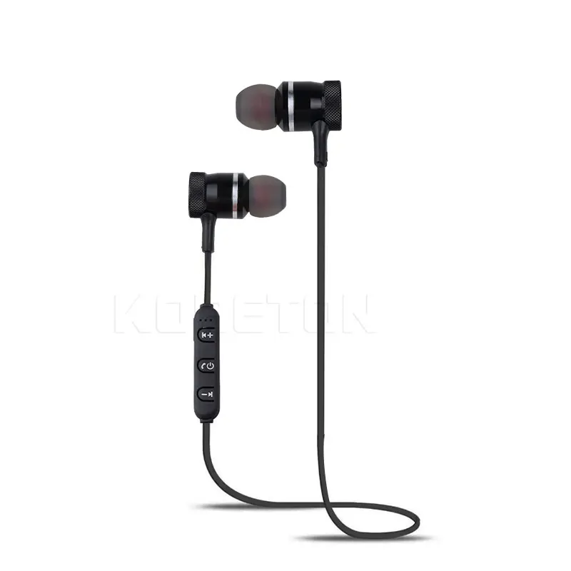 Kebidu Bluetooth спортивные металлические магнитные наушники вкладыши с защитой от пота