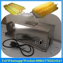 Электрическая машинка для спиральной нарезки картофеля 304 из нержавеющей стали промышленный картофельный башенный кран для резки Многофункциональный картофель резак