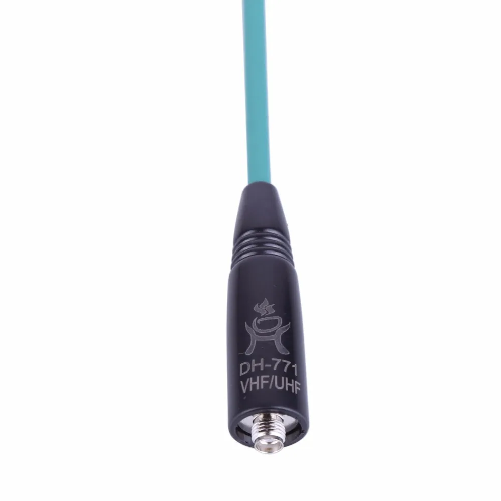 SMA УКВ УФ Dual сегмент антенна Красочные для BaoFeng BF UV5R 888S PUXING PX 777 666 888 Yaesu