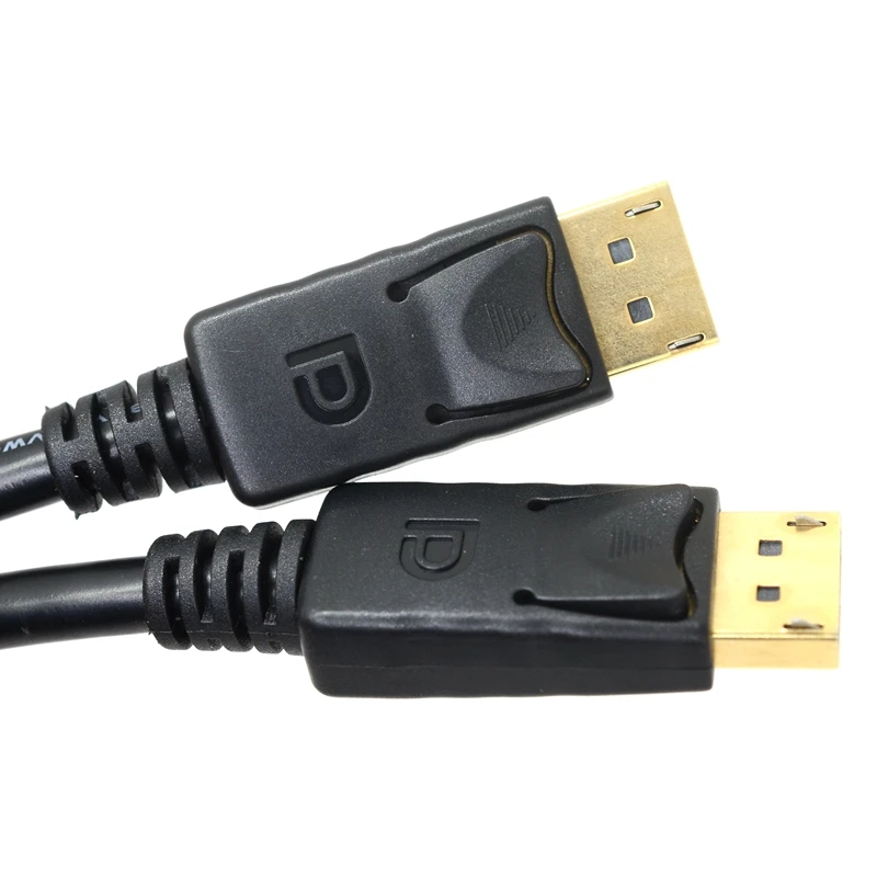 Порт дисплея DP кабель Male DisplayPort 1 2 Позолоченные кабели для передачи видео данных