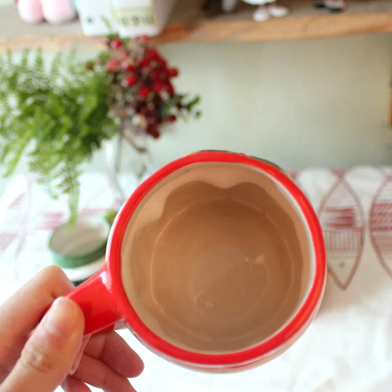 YeFine продвинутый Рождественский подарок керамические кружки кофе большой