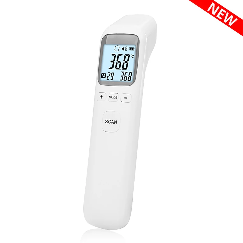 

Digital IR Infrared Body Fever Thermometer Adult Children Forehead and Ear Thermometer for Baby Kids and Adults