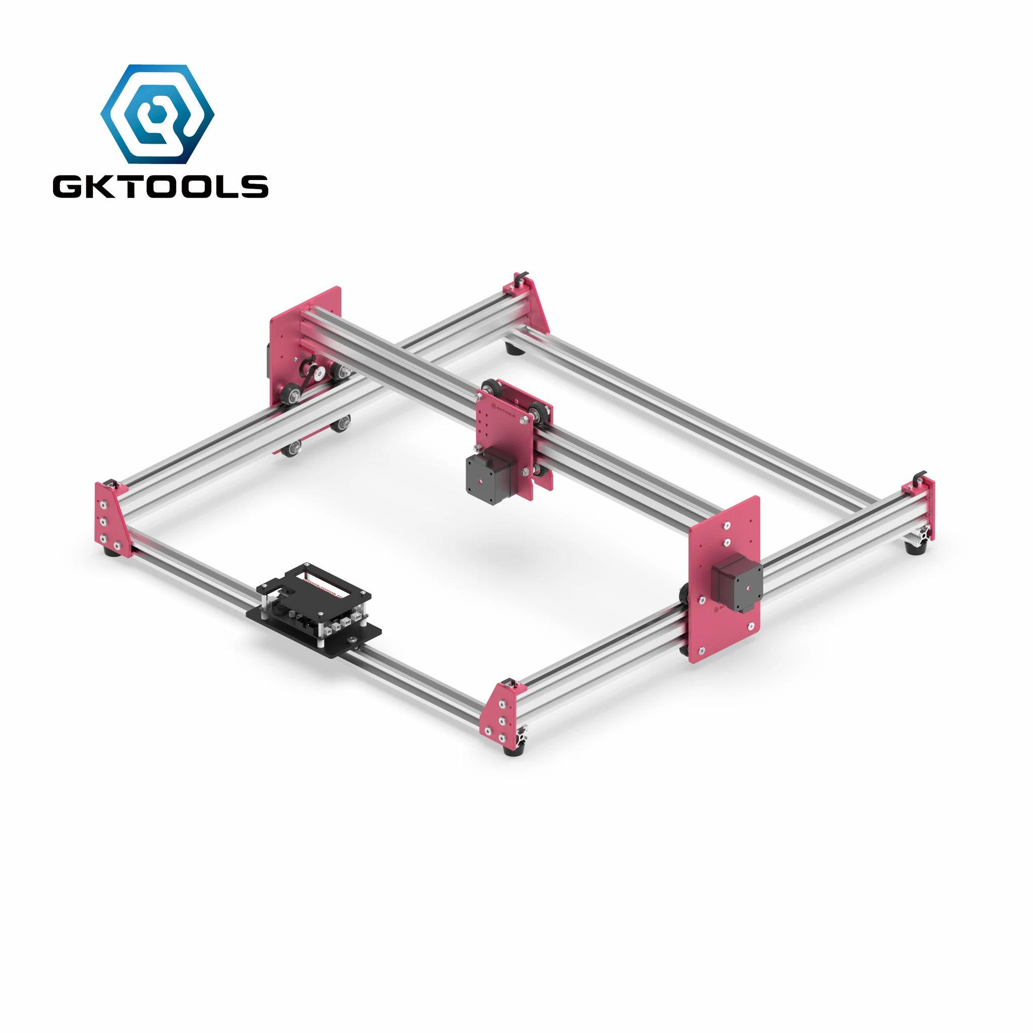 Лазерный гравер с ЧПУ GKTOOLS Гравировальный аппарат сделай сам 45*45 см
