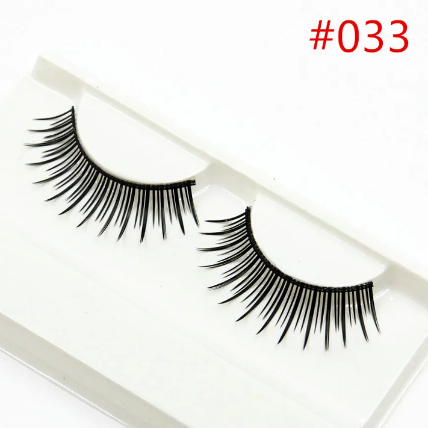 

2018 HOT 1 PCS Sell 3D False Eyelashes Korea Natural Nude Makeup Long False Eyelash Handmake Eye Lashes Makeup Kit Gift #D033