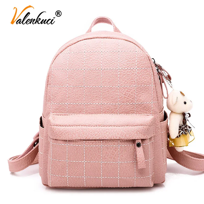 

Women Backpacks for Girls Backpacks Female School Bags Women PU Leather Backpack Travel Backpack Bag Fanny Pack Mochila Feminina