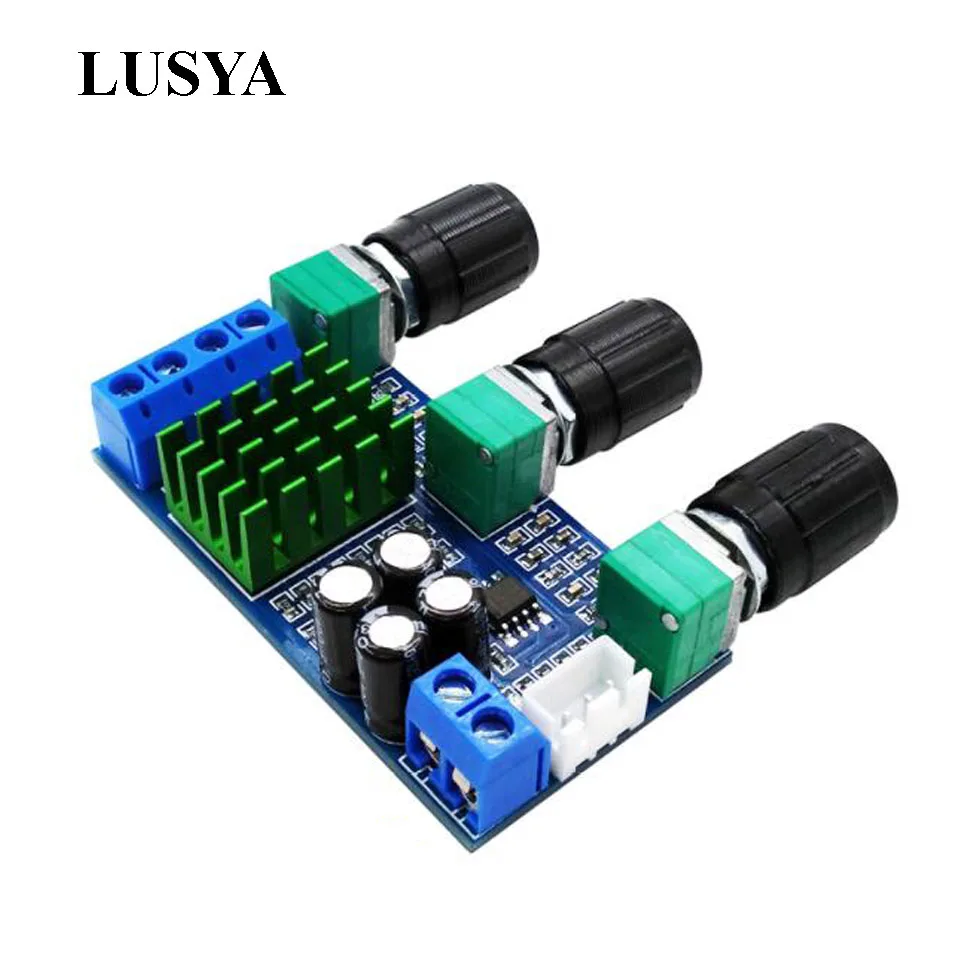 

Lusya TDA3116D2 Two-channel Stereo Audio Receiver Power Digital Amplifier Board 80W+80W DC12-24V XH-M567 A2-013
