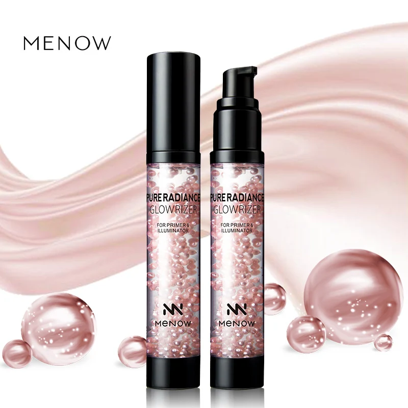 

MENOW Professional Face Primer Lotion Makeup Easy to Absorb Moisturizer Whitening Concealer Brighten Brand Primer Cosmetics