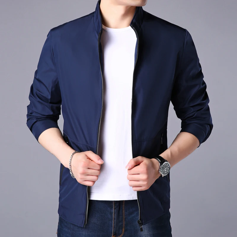 Мужская ветровка повседневная на молнии|jacket coat men|coat for mencoat men |