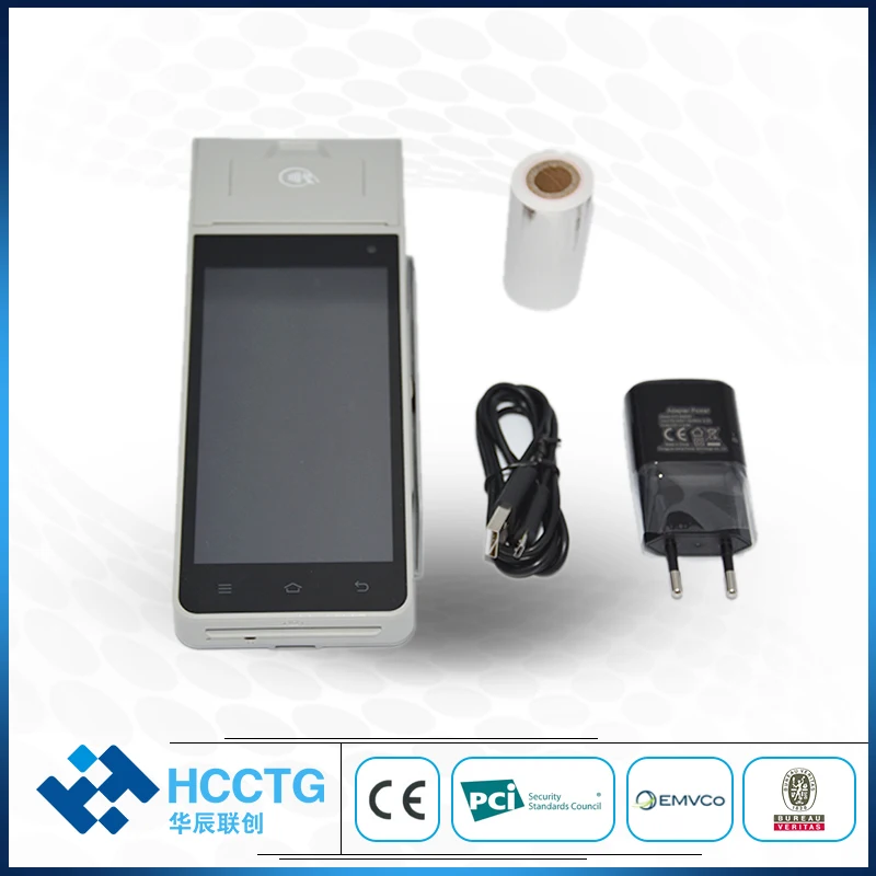 HCCZ90 4G Smart Pos Machine Credit Card Reading Terminal With Barcode