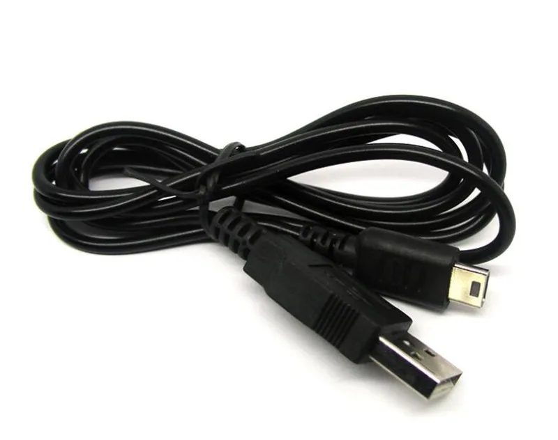 500 шт много USB данных зарядное устройство/зарядка свинцовый Провод, Кабель-адаптер для nintendo DS Lite NDSL DSL