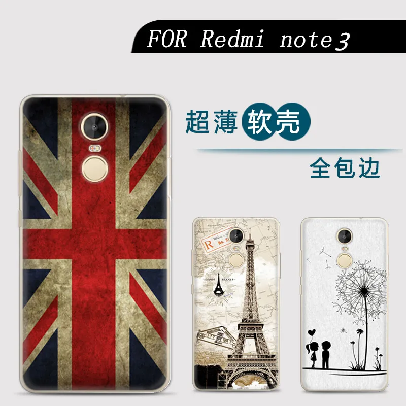 Phone case For XiaoMi Redmi Note 3 Xiaomi Redmi Note 3 Pro Case Cute Cartoon Painted TPU Soft Case Silicone Skin Cover Shell
