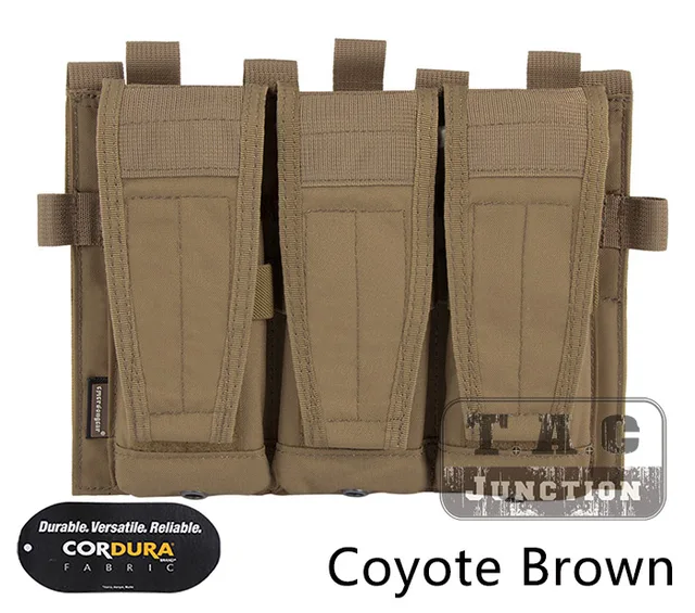 ストライクインダストリーズ製実物マガジンプレートPMAG用EMP+5 4個セット