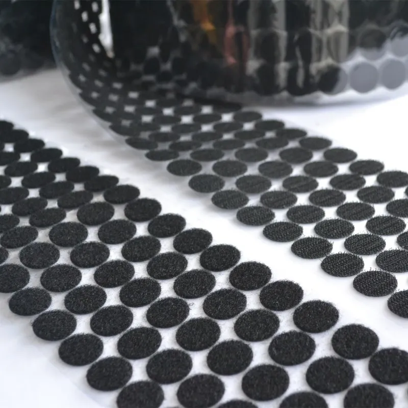 100PCS/Pack Hook And Loop Adhesive Fastener Tape High Temperature Resistant Double Sided Buckle Belt DIY Sewing Craft Supplies