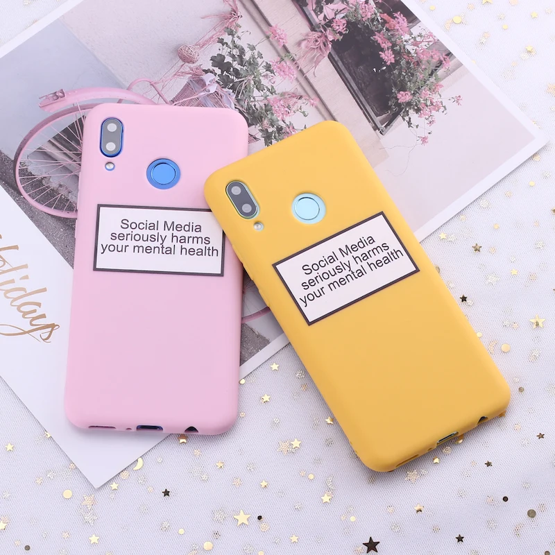 Силиконовый чехол для телефона Xiaomi Mi Redmi Note 5 6 7 8 9 10 lite Pro Plus социальные