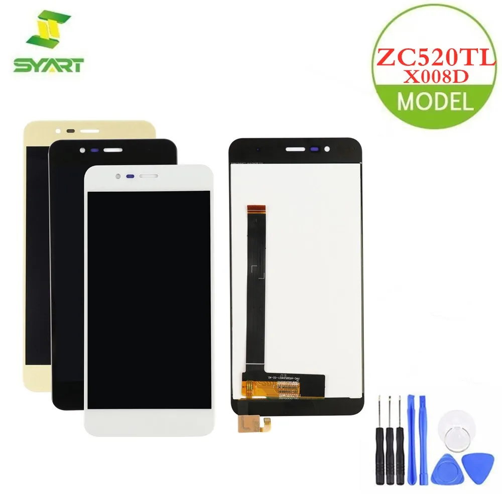 Skup Dla Asus Zenfone 3 Max ZC520TL wyświetlacz LCD + ekran dotykowy Digitizer zgromadzenie 100% testowane do X008D 5.2\