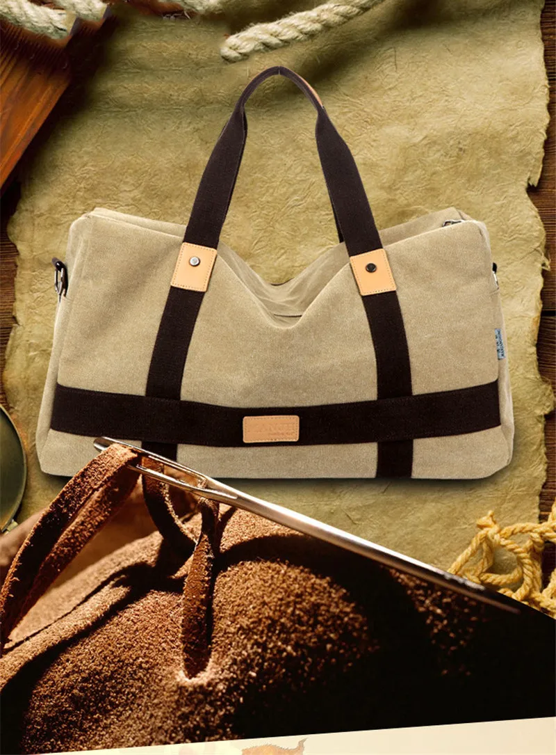 Модная парусиновая сплошной унисекс большая емкость сумка через плечо классические сумки повседневные винтажные мужчины сумка