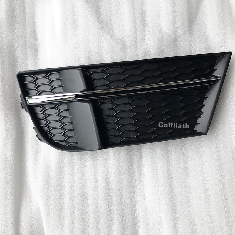 Golfliathh S3 Стайлинг ABS сотовая сетка передняя решетка бампера автомобиля Боковые Решетки Решетка противотуманных фар для Audi S3 A3 Sline