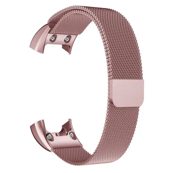 

Milanese Magnetic Loop Bracelet Stainless Steel strap For for Garmin VIVOsmart HR Bracelet Watch band adjust length 215mm#H25