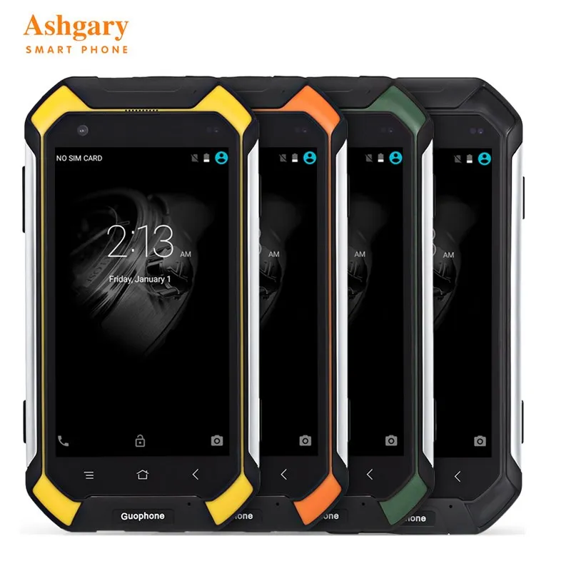 Guophone V19 4 5 дюймов Android 1 3g смартфон IP68 Водонепроницаемый пыли и ударопрочный MTK6580