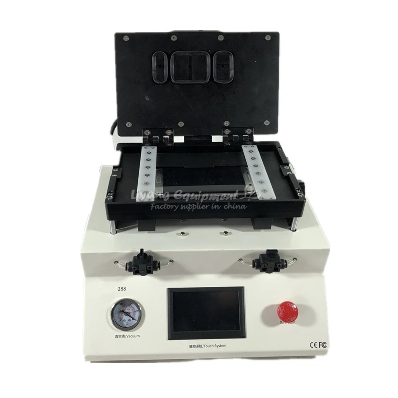 

LY-288 600W touch screen control 220V 110V automatic frame separater machine with built-in vacuum pump