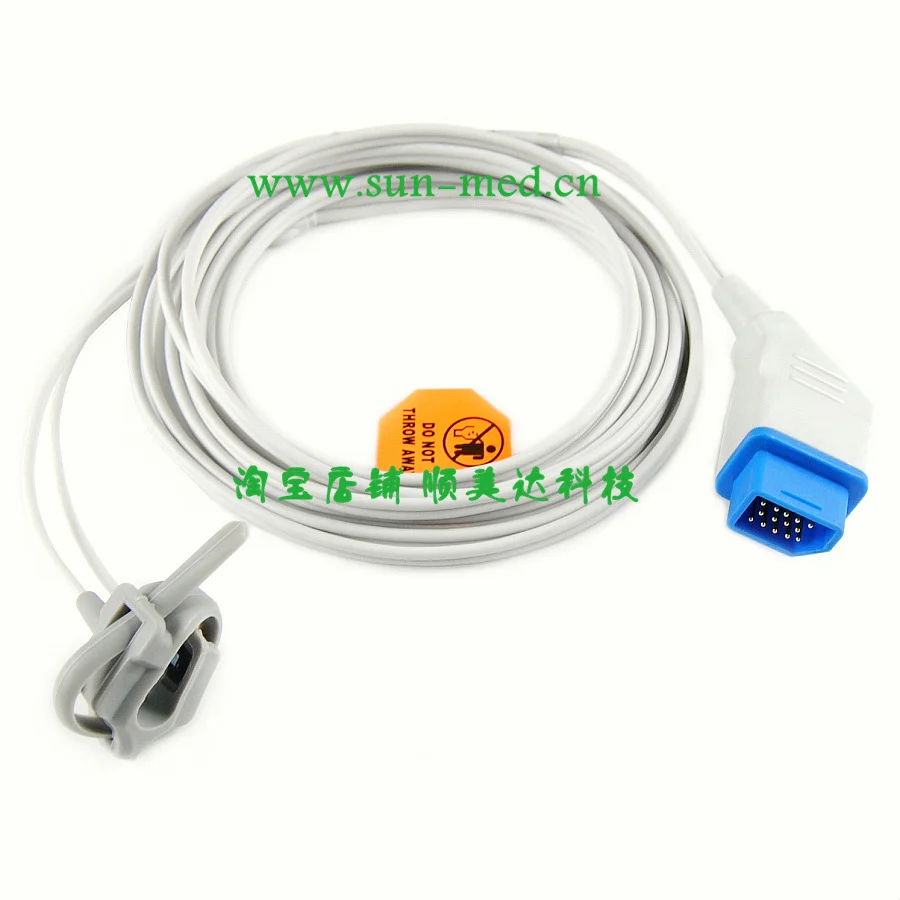 

Compatible Nihon Kohden Spo2 sensors Neonate Oximetry Probe for BSM, Life Scope series, Neonatal Baby Foot Wrap